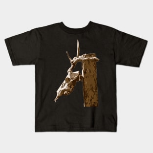 dead animal head Kids T-Shirt